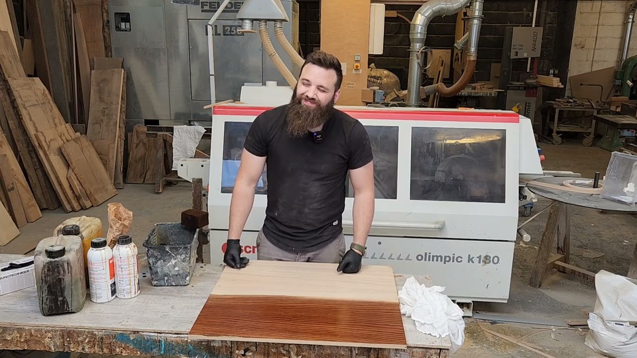 TEINTER le BOIS façon Barbu!
