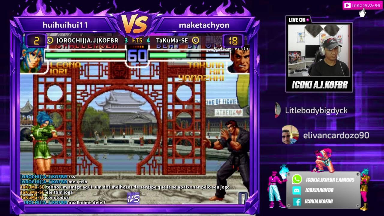 LIVE DE KOF  -treinando...