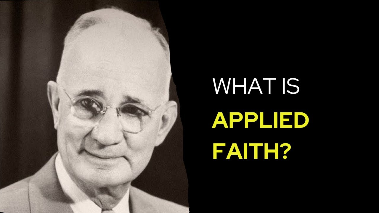 Napoleon Hill on applied faith