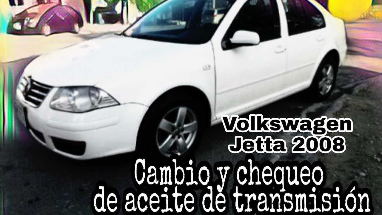 Jetta 2008 cambio y chequeo de aceite de transmisión.