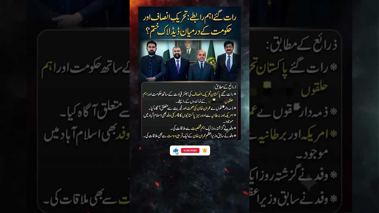 Backchannel Talks Between PTI and Government? Barrister Gohar Reveals Key Details