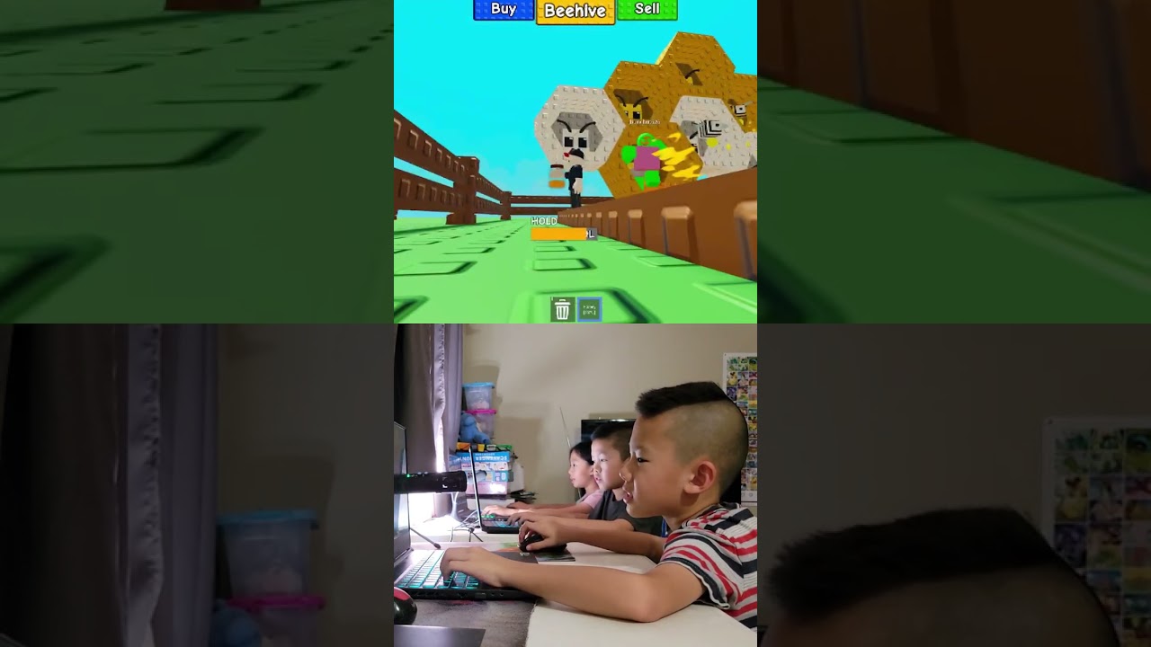 Roblox Build A Beehive Split Screen Gameplay 
