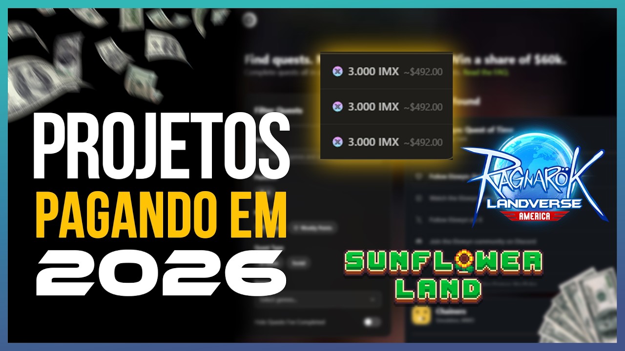 Os Melhores Jogos WEB3 Pagando em 2026