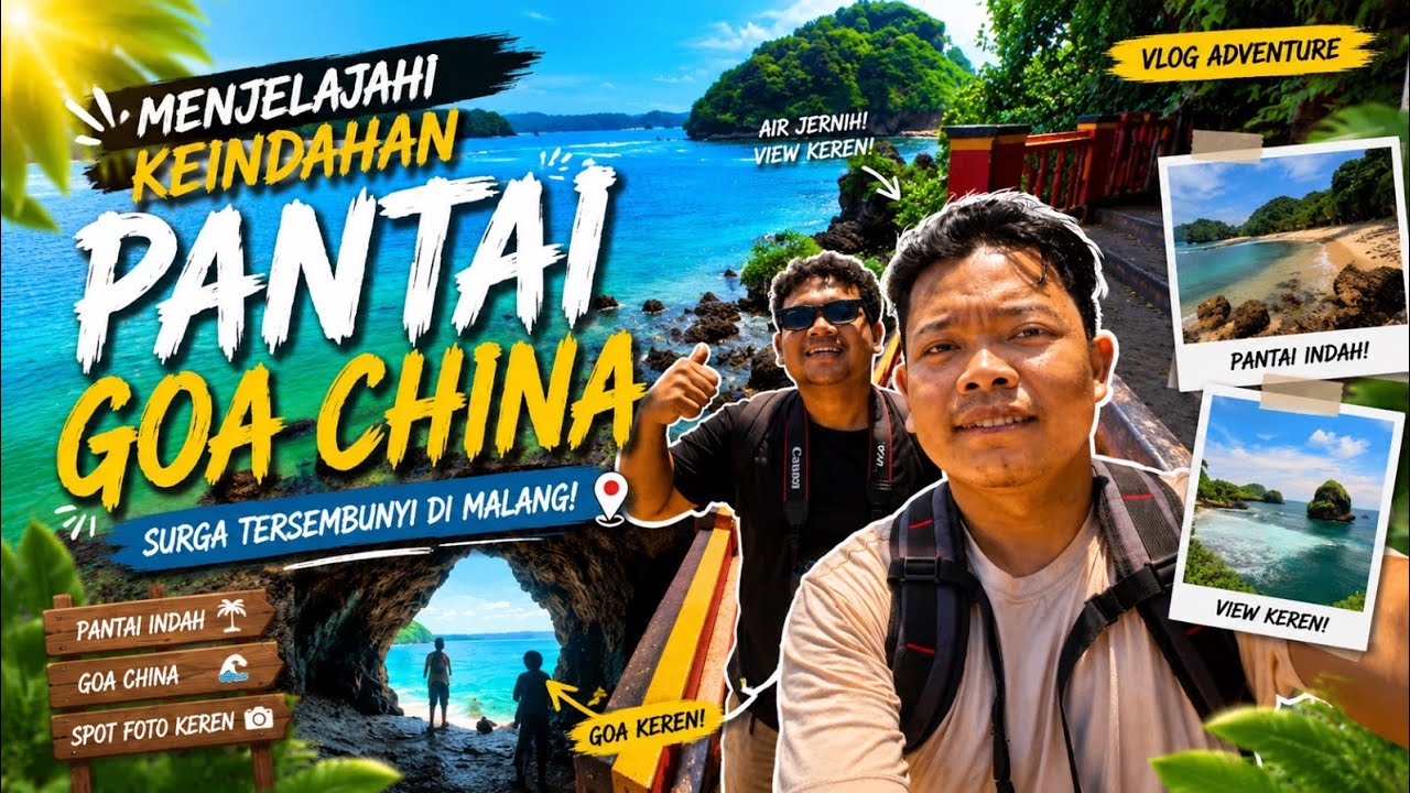 Menjelajahi Villa Terbengkalai & Spot Unik Pantai Goa China 🔥| LENSTIME 
