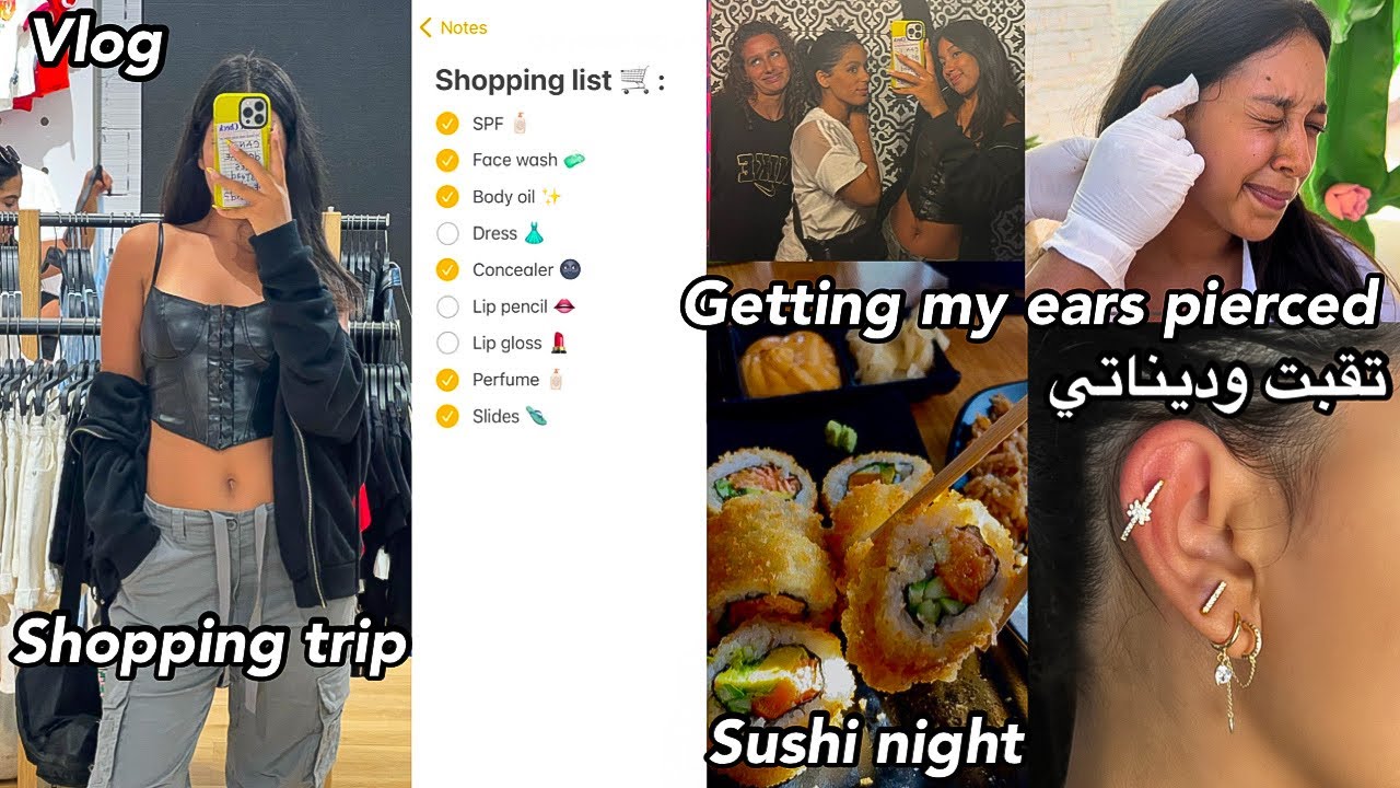 Vlog | 2 days with ME ✨🛍🧴🍣 👩‍❤️‍👩