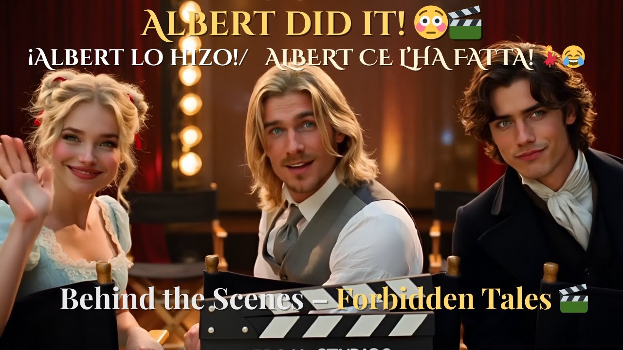 Albert.. ¿bailando Rasputin? 💃😳😂 | Albert Dancing “Rasputin”? 🎥 Behind the Scenes – Forbidden Tales