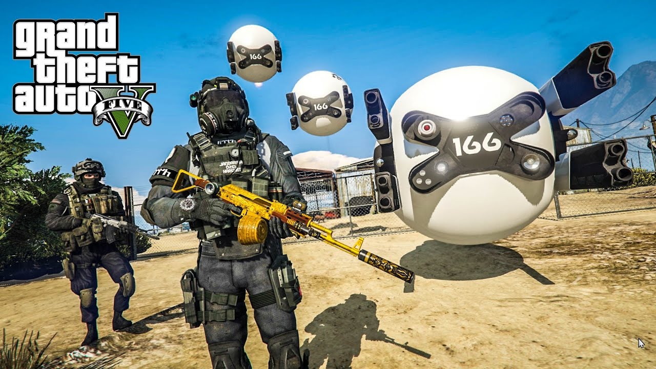 โดรนพิฆาตล่าซอมบี้ (Oblivion Drones MOD GTA5)
