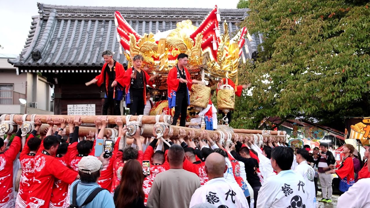 播州二見 御厨神社秋祭り本宮 上西二見2025