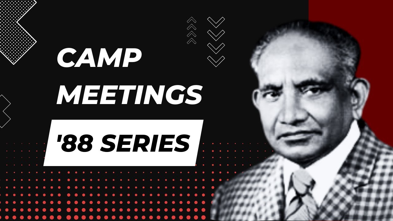 '88 Series | Camp Meetings | Bridegroom's Wedding Supper! | 20.07.88 | ©Laharinagar