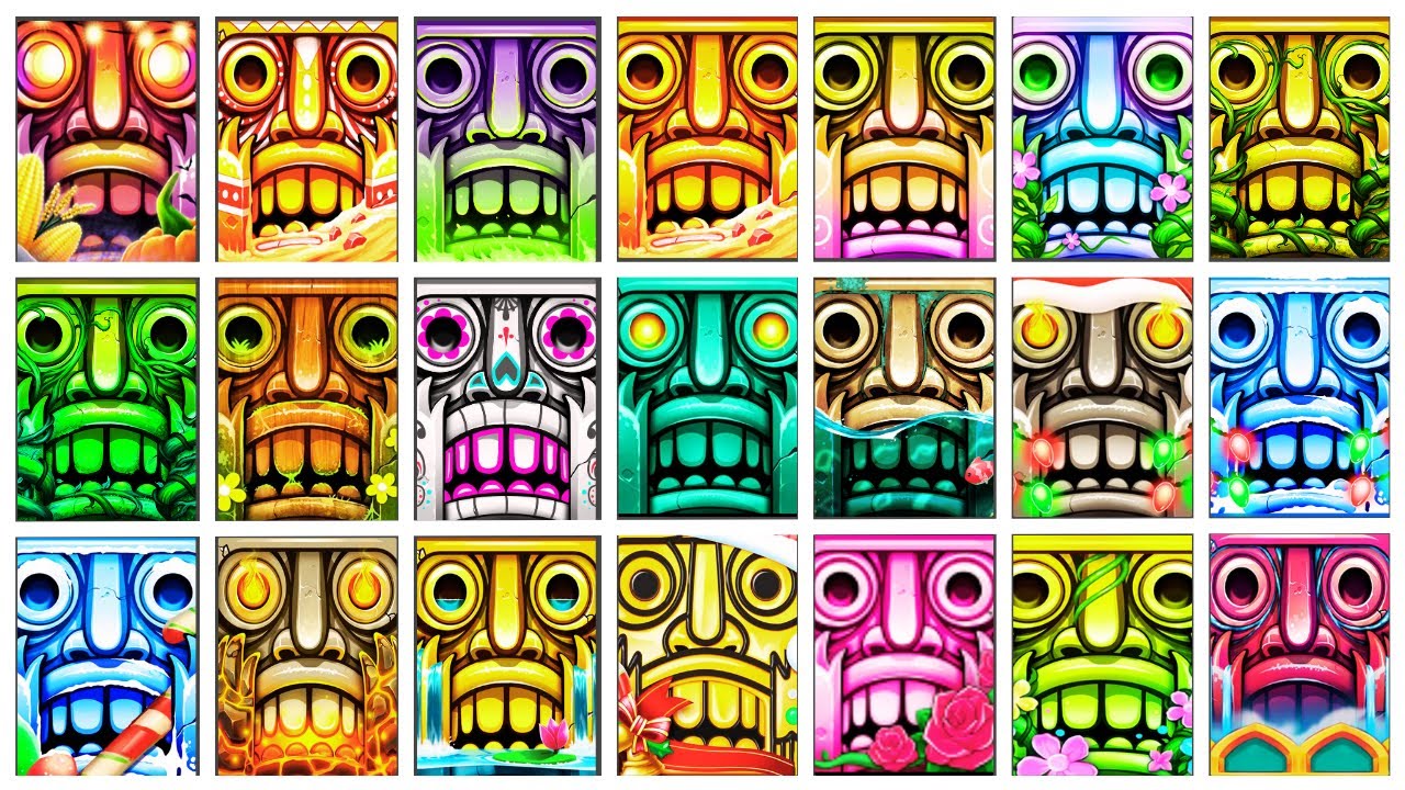 Temple Run 2 All Maps 2026 - Winter Toyland VS Spooky Summit VS Earth Day VS Volcano Island