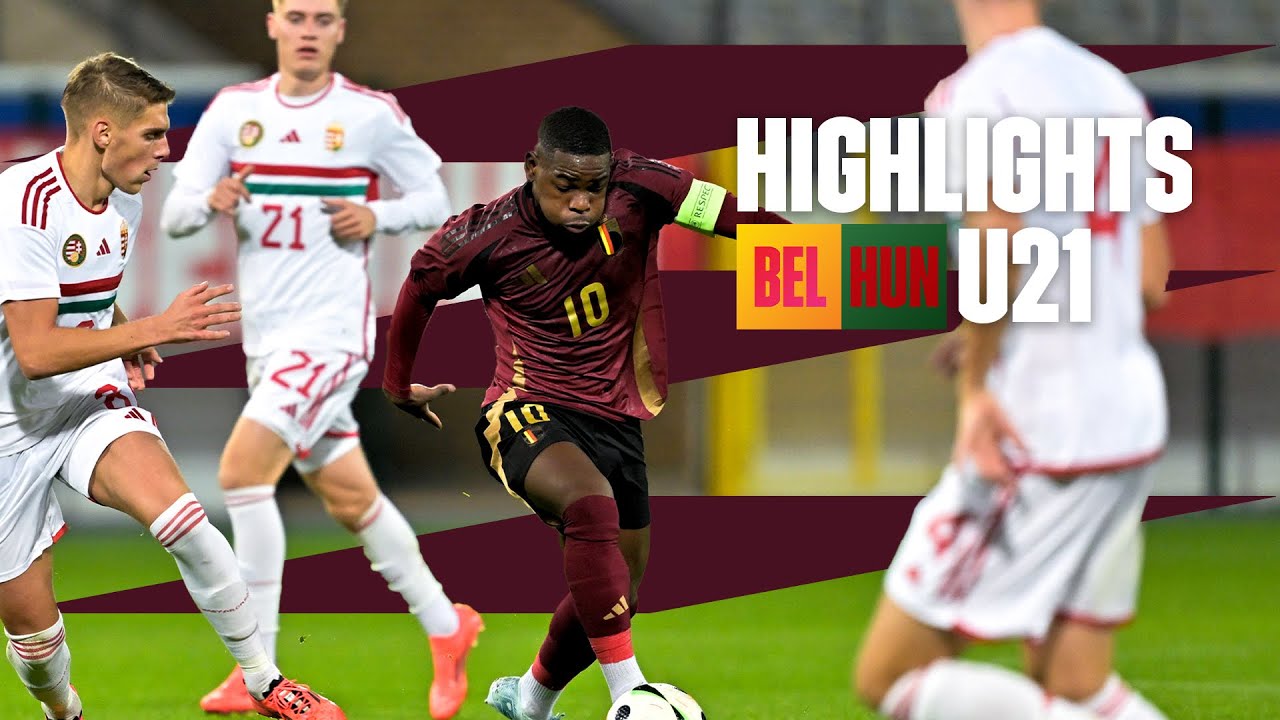 Belgium 0-1 Hungary | Qualification for play-offs!  👊 | #U21EURO Qualifiers