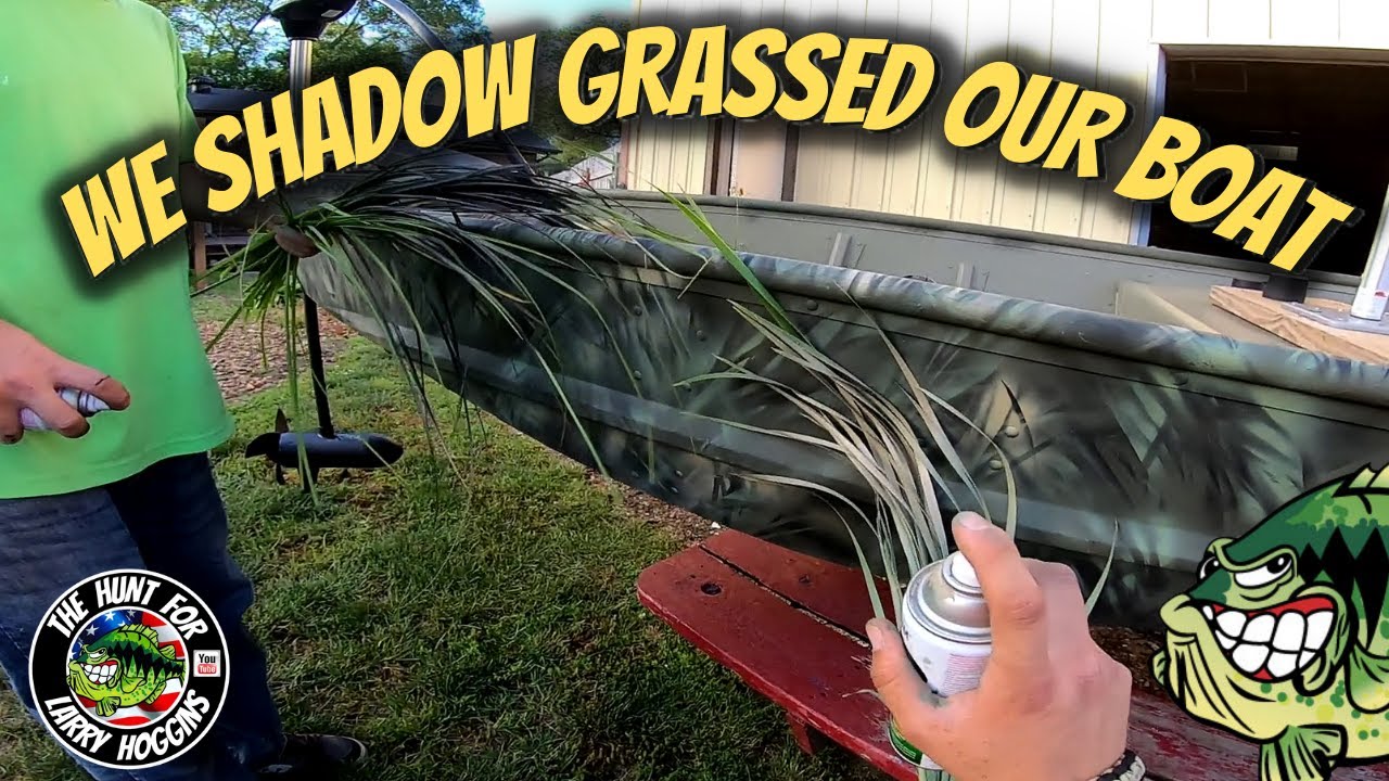 Easiest Way To Camouflage Your Boat!!!  (No Stencils)