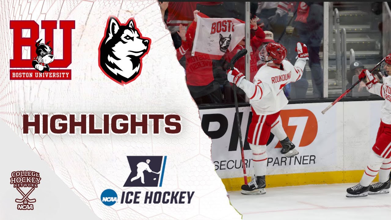 Boston University vs Northeastern | Beanpot Semifinal | College Hockey Highlights | February 2, 2026