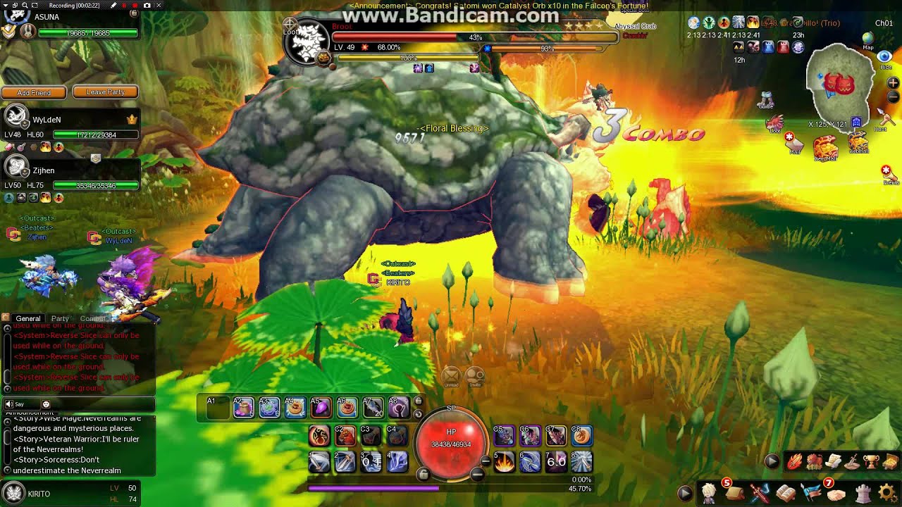 DRAGOMON HUNTER ONLINE! KIRITO THE EXPLORER! CRAB-DILLO TRIO