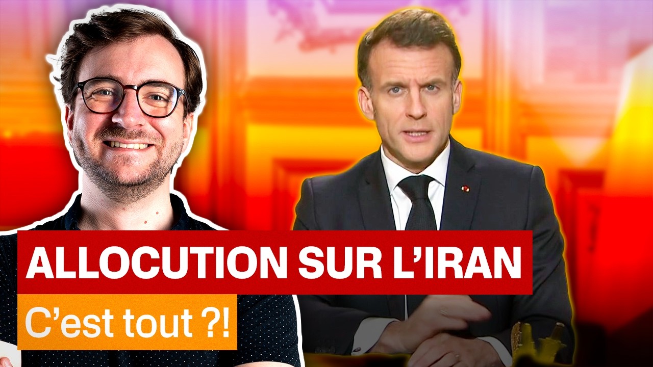 Macron nous fait une vidéo YouTube - Live du 03/03/2026