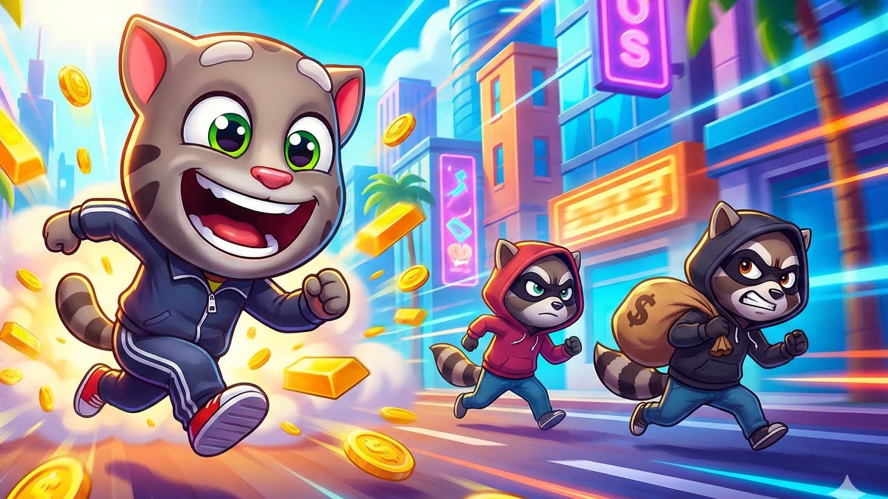 🥥Talking Tom Gold Run 2 🏃‍♂️💰 | Fast Runs, Big Gold & Fun Gameplay LIVE