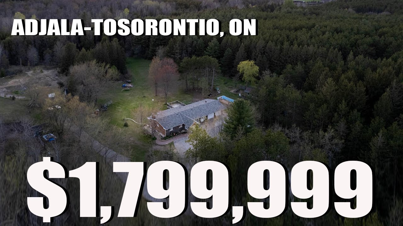 This Is Country Living At Its Best! Ultimate rural retreat on your very own 10-acre farm in Ontario!