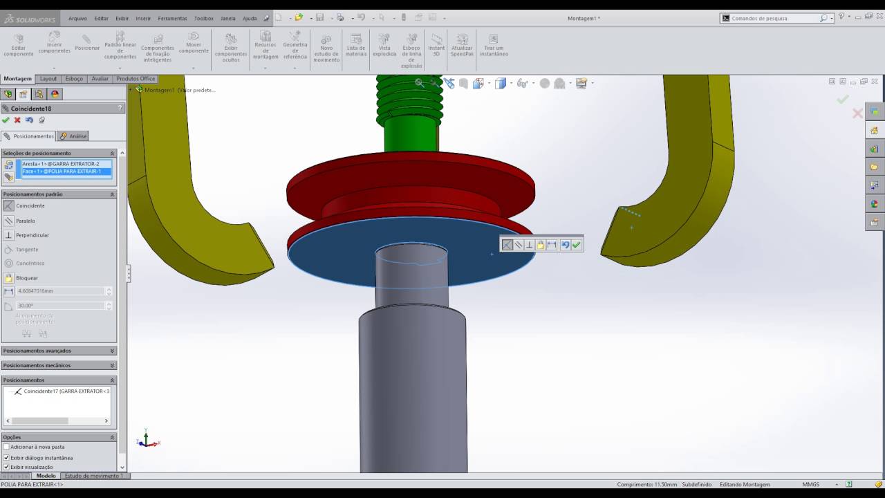 TUTORIAL SolidWorks FINALIZANDO EXRATOR POLIA