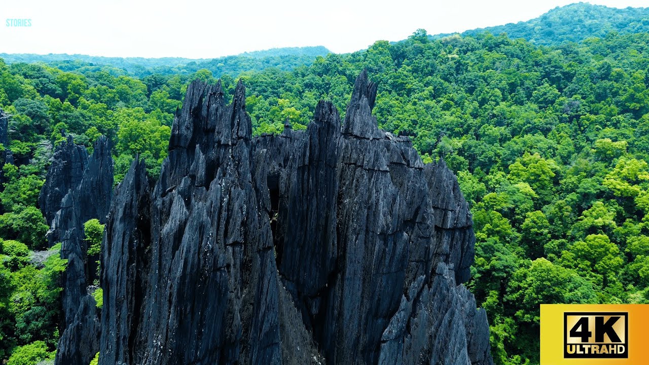 ✨ Yana Caves Aerial View in 4K | Captured with DJI Mini 3 ✨
