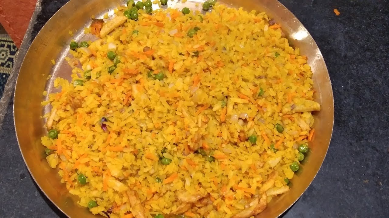 गाजर का पोहा बनाने का आसान रेसिपी 