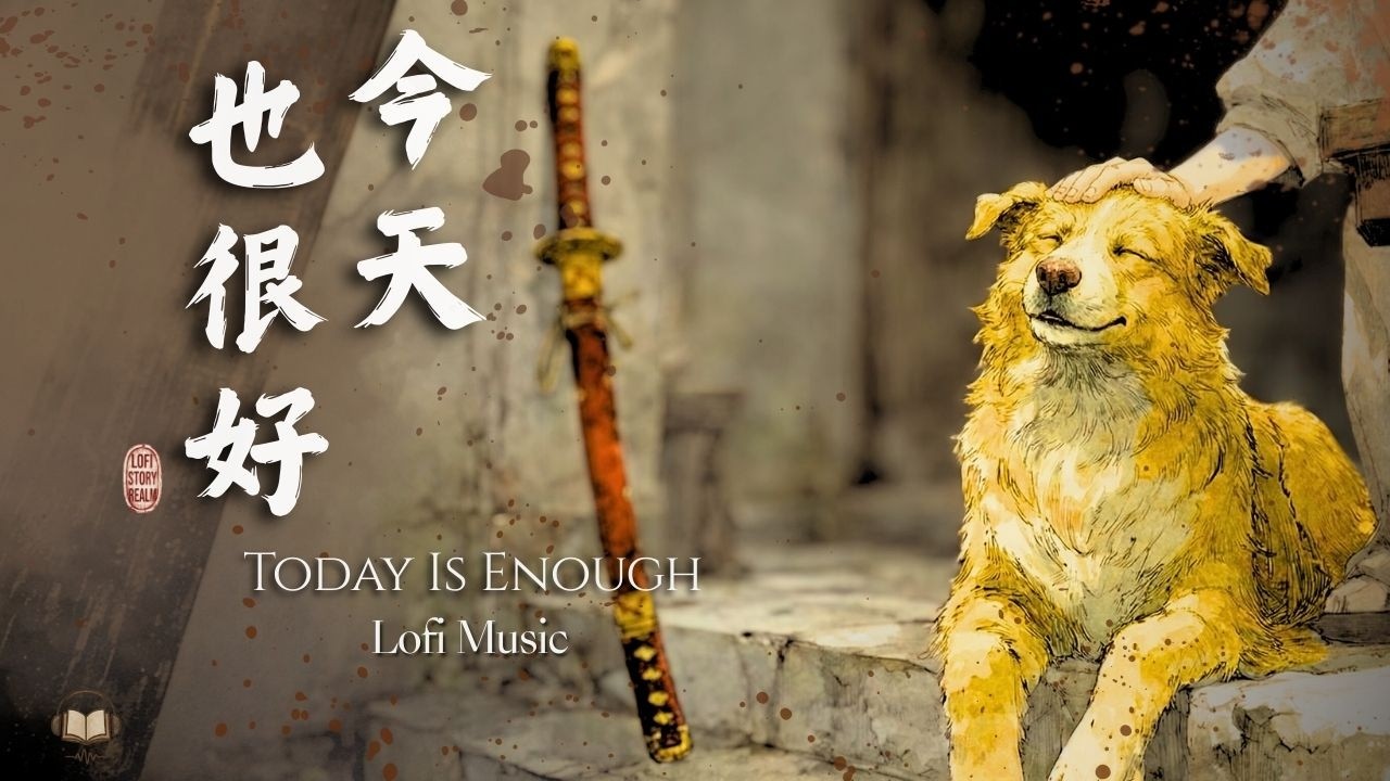 Staying By Your Side 🐕 Today Is Enough | Warm Chinese Lofi & Relaxing Beats