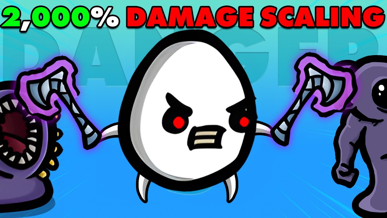 Masochist hurts himself to have INFINITE DAMAGE SCALING | Brotato Abyssal Terrors