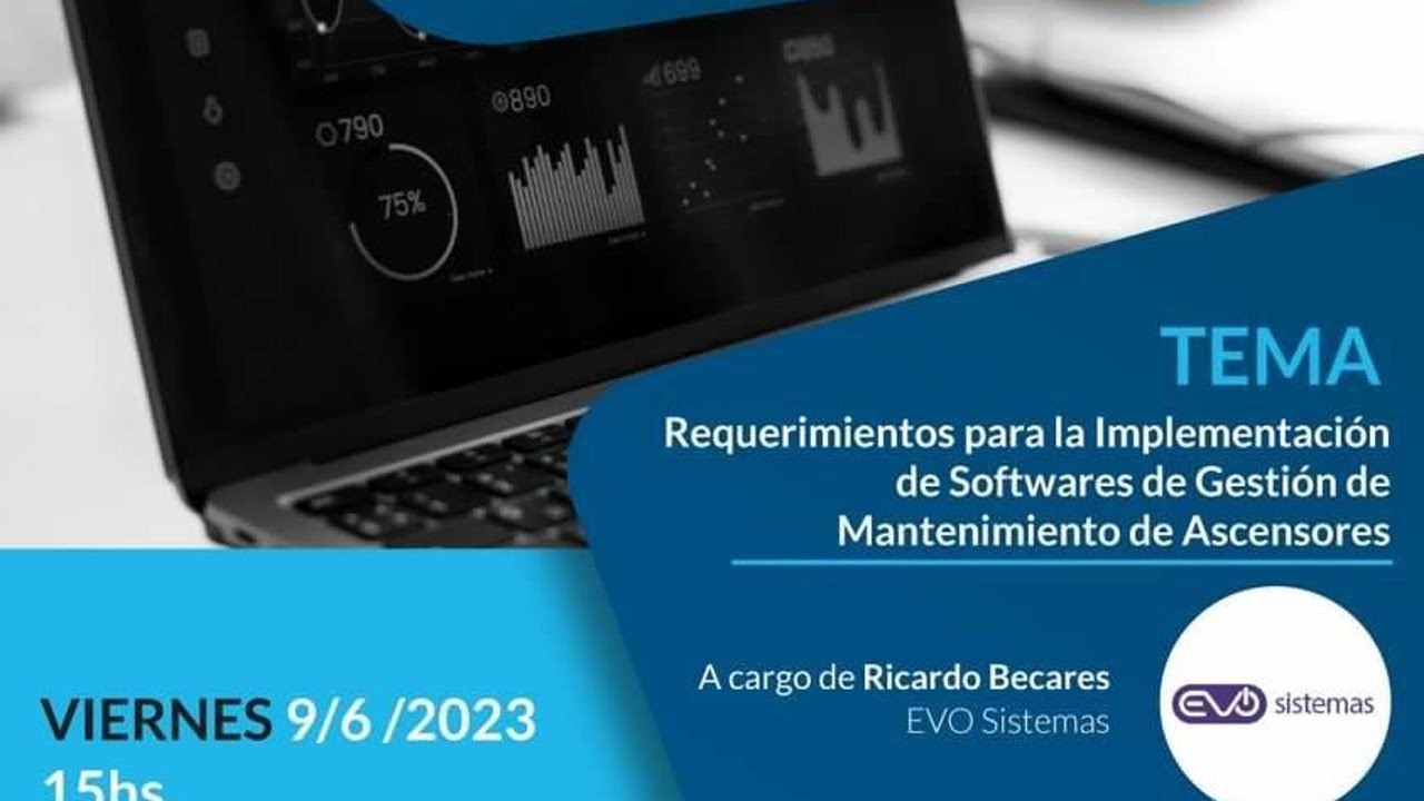 Software para Gestión de Mantenimiento de Ascensores | Presenta: Ricardo Becares EVO Sistemas