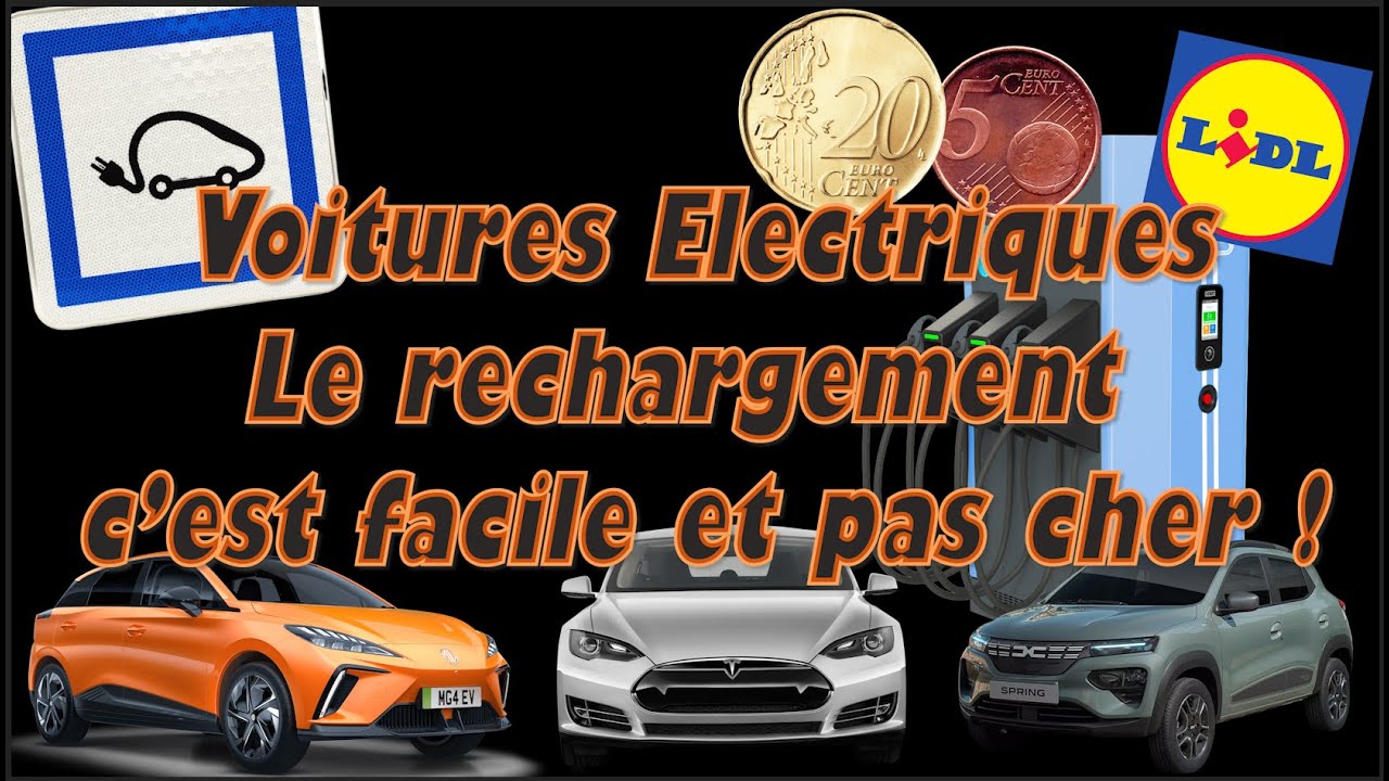 Que valent les bornes de recharge LIDL ? On charge la voiture facile et pas cher !