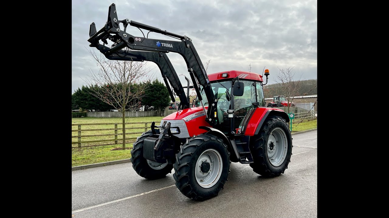 MCCORMICK MC115  C/W TRIMA X56 SELF LEVELING LOADER FULL WALK AROUND VIDEO