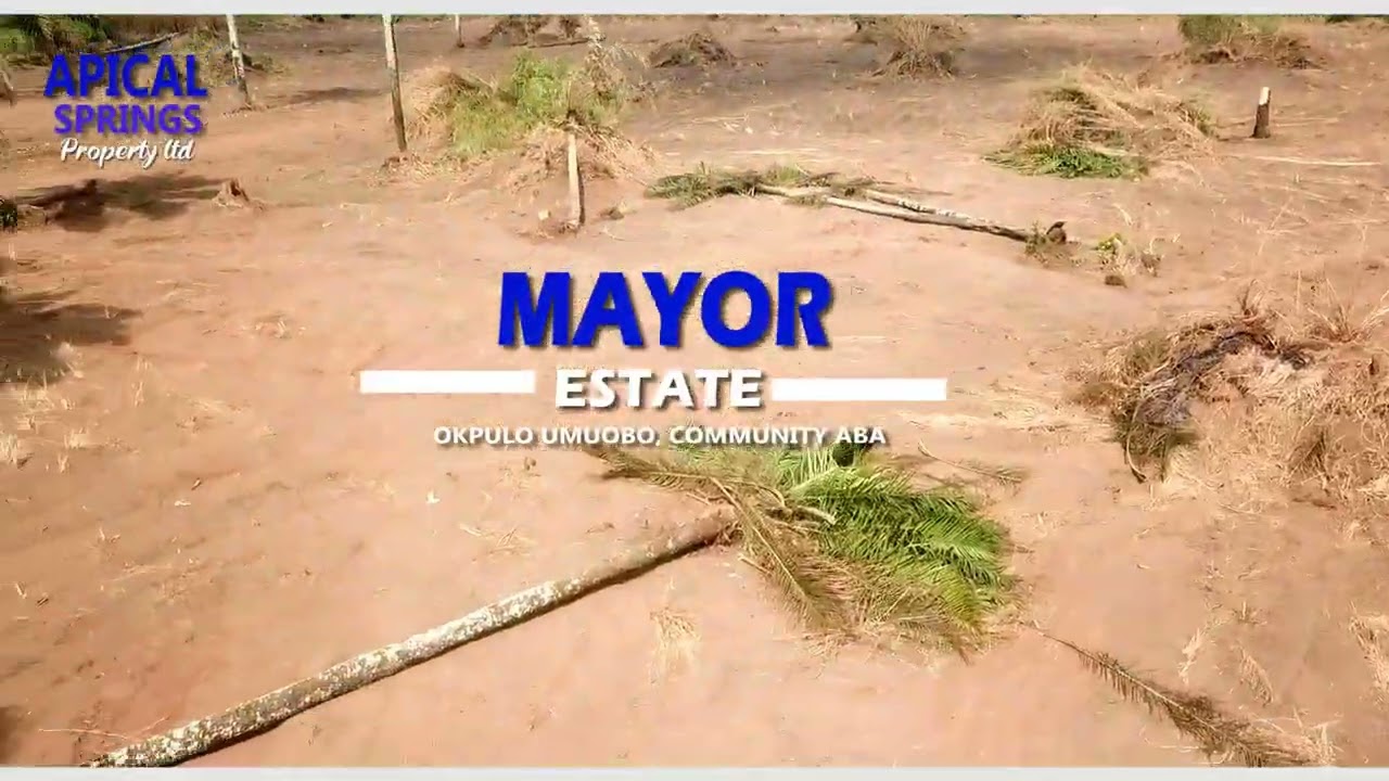 Mayor estate aba now selling, from the biggest real estate company in aba, buy safe land 