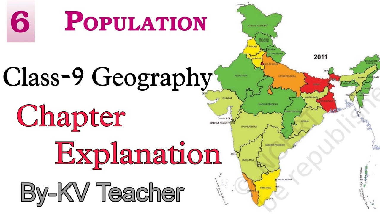Population / Class-9 Geography NCERT Chapter-6 Explanation in हिंदी By-KV Teacher