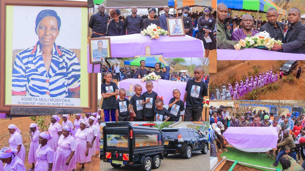 The Late Agneta Muli Musyoka At Kithaalani Mwingi On 24th Oct 2025