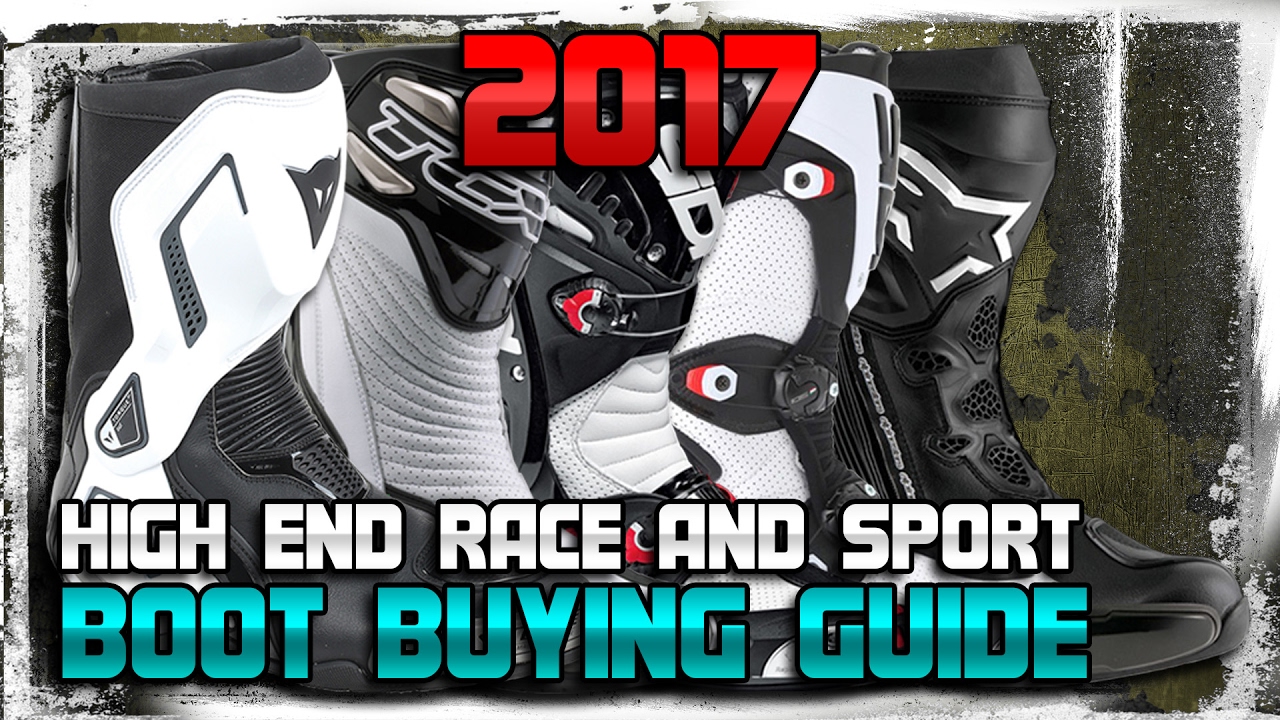 2017 High End Race and Sport Boot Buying Guide from Sportbiketrackgear.com