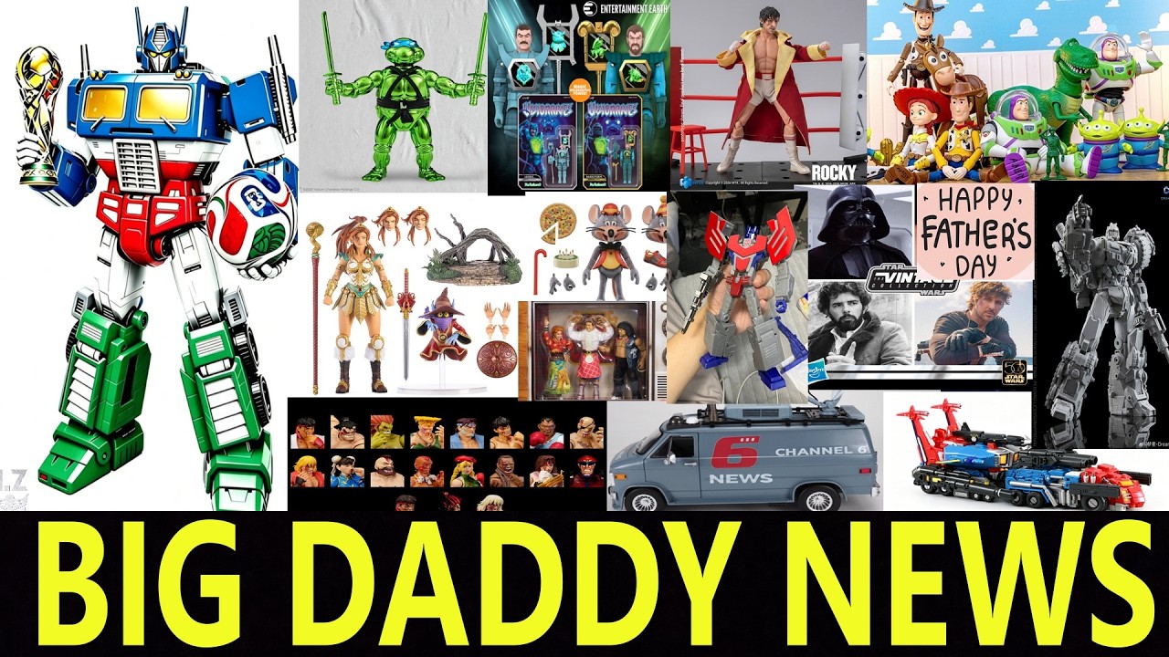 WEEKLY NEWS 6/21/26: FIFA WORLD CUP, GI JOE, TMNT, RAMEN, MOTU, VISIONARIES, CHUCK E CHEESE, STREET