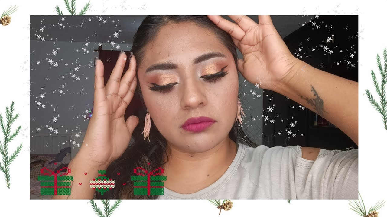 BRILLA EN LA POSADA NAVIDEÑA CON ESTE MAKEUP LOOK 🎄 