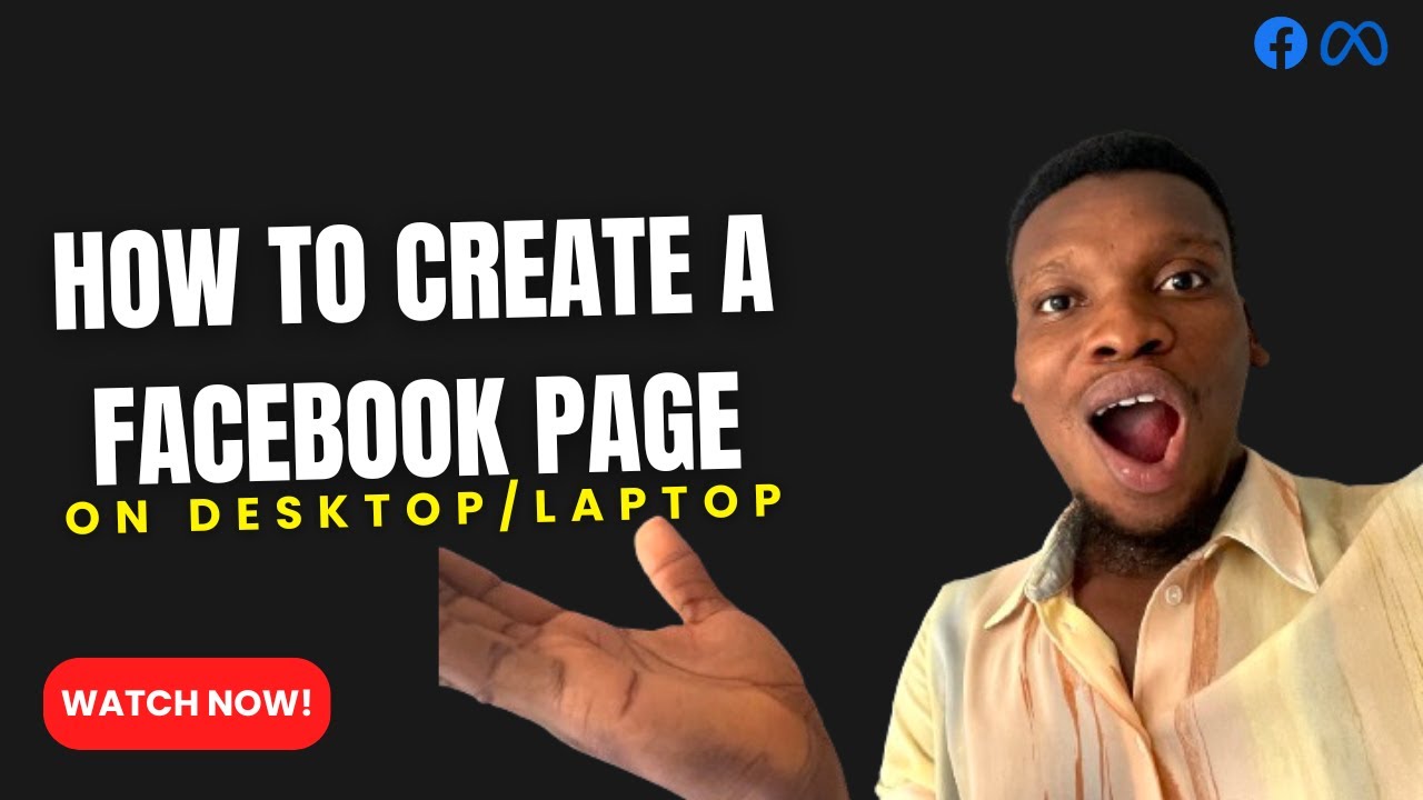 How to Create a Facebook Page on a Desktop or Laptop