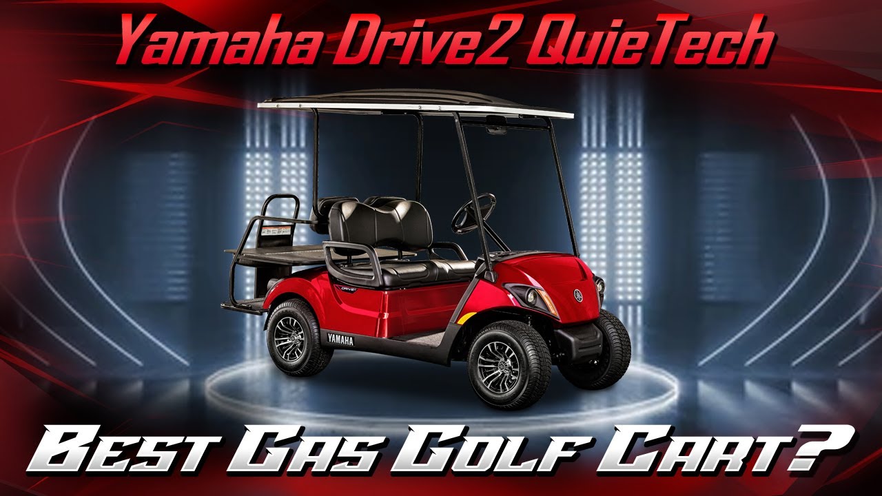 Yamaha Drive2 QuieTech Golf Cart Review - Best Gas Golf Cart?