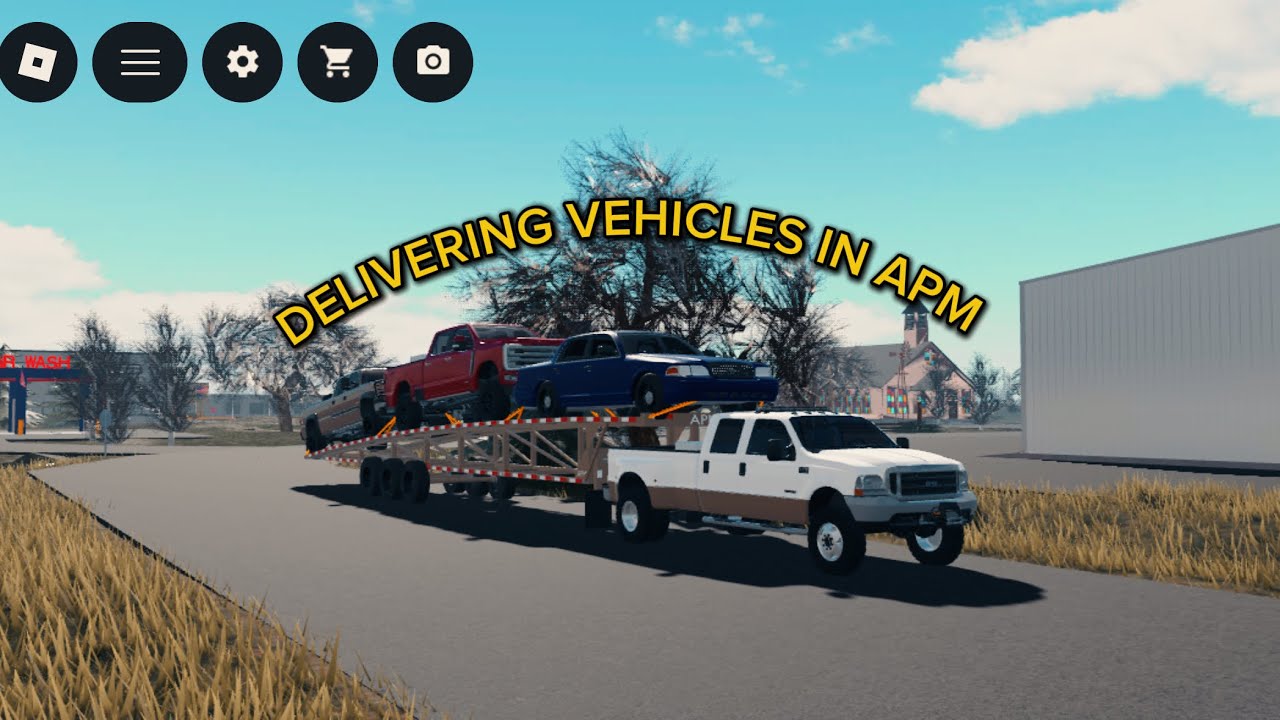 Delivering vehicles in￼ APM