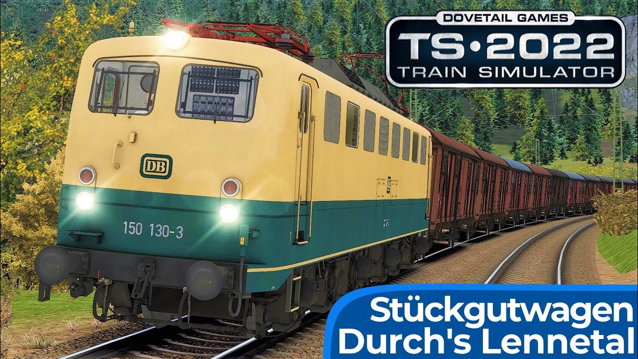 STÜCKGUTZUG | Deutsche Bundesbahn - BR 150 Einheitslok | TRAIN SIMULATOR 2022 | Hagen – Siegen