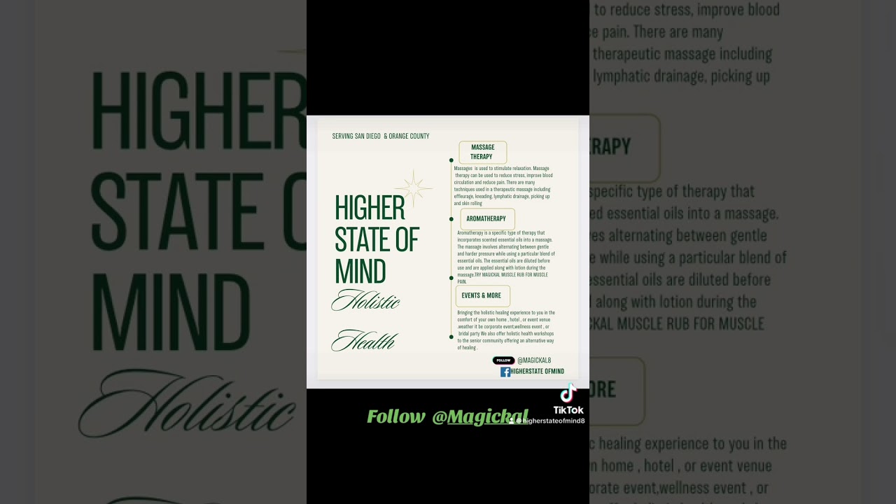 Higher state of mind &hellip; holistic health