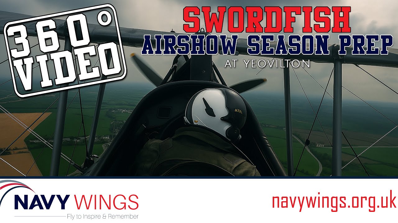 The Swordfish Display Practice at Yeovilton (2025 Season Prep)
