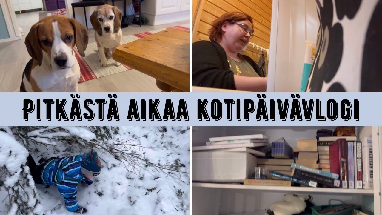 Kiva päivä kun ei ärsytä mikään 😀 Vitriinin siivousta ja ihana ulkoilla lasten kanssa 💛 