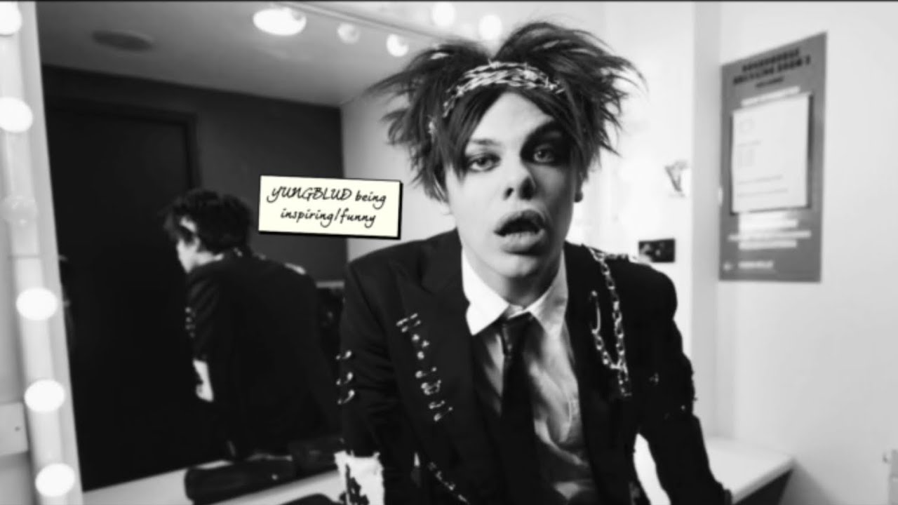 YUNGBLUD being funny and inspirational for 3 minutes and 20 seconds straight
