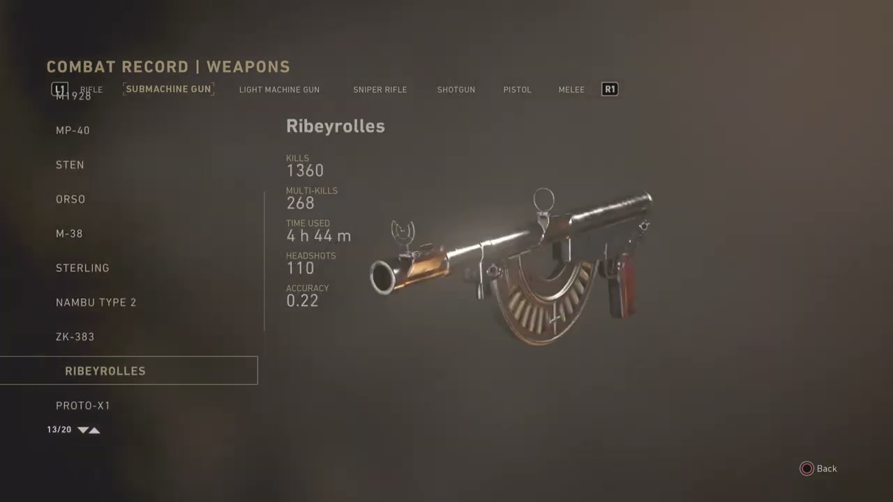 All COD WW2 Guns Chrome - Comment if want full ranking!