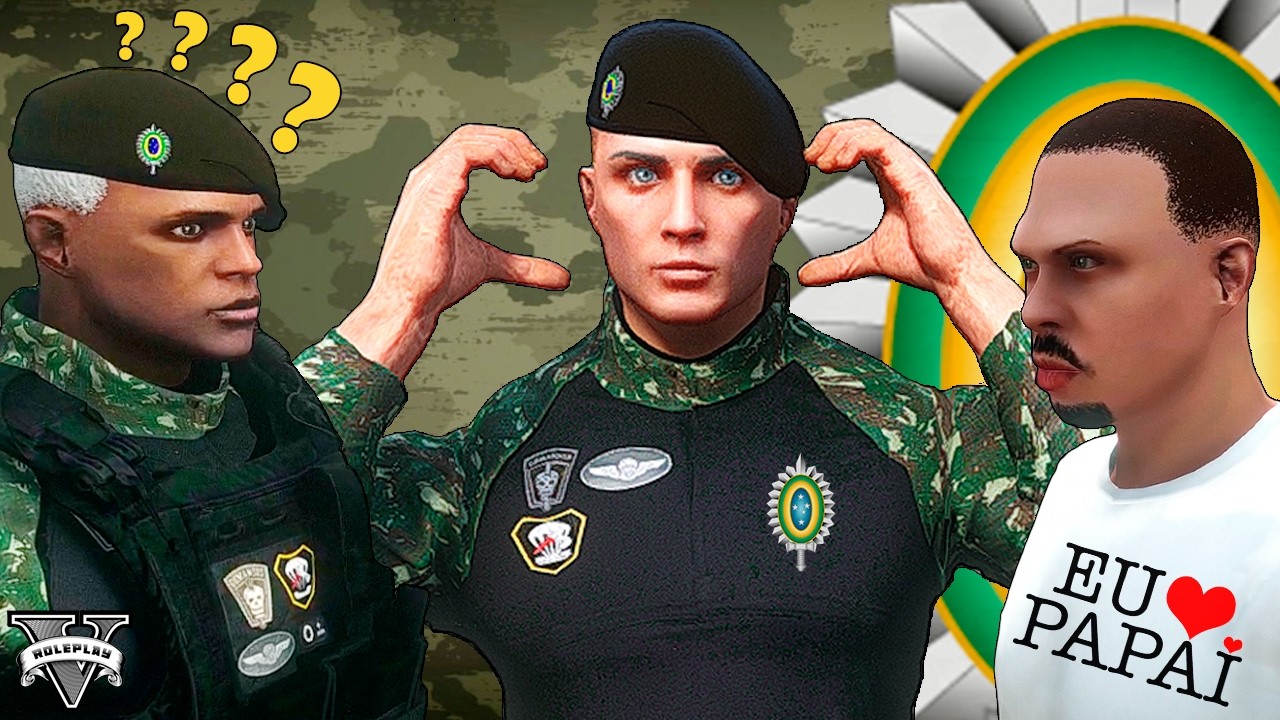 ABCD ROLEPLAY - Alistamento no Exército Brasileiro -  Vida de Marechal #gtarp #roleplay #gta #abcdrp