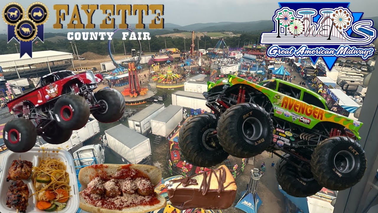 Fayette County Fair 2023 Food-Sounds-Shows And Monster Trucks