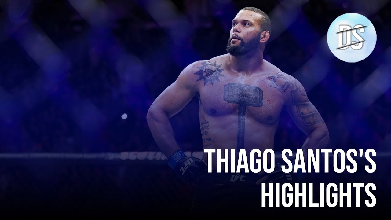 Thiago Santos Highlights 2021 HD - Thiago Santos Knockouts in UFC 2021 - Thiago Santos 2021 UFC 2021