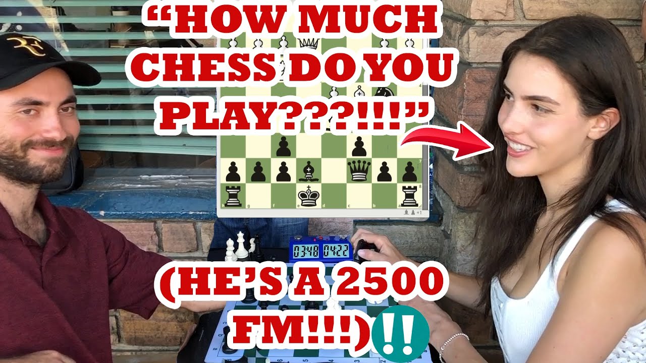 2500 FM Plays Undercover vs WFM Alexandra Botez! FM Dan The Clutch Man vs WFM Alexandra Botez
