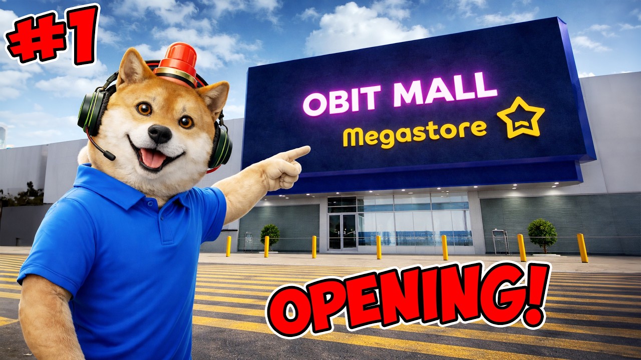 OBIT BUKA MEGAMALL PALING BESAR DI KOTA? - Megastore Simulator #1