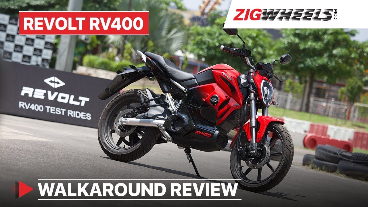 Revolt RV 400 (Electric Bike) Walkaround Review | Sound, Battery Swap, Test Drive Event | ZigWheels